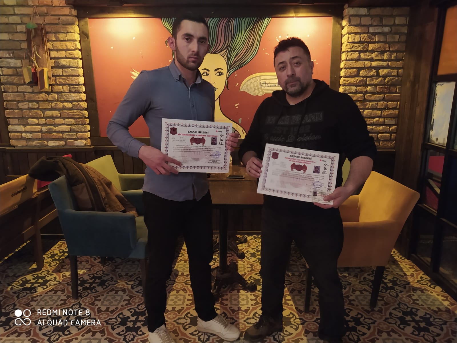 VIP YAKIN KORUMA SERTİFİKA TÖRENİ.