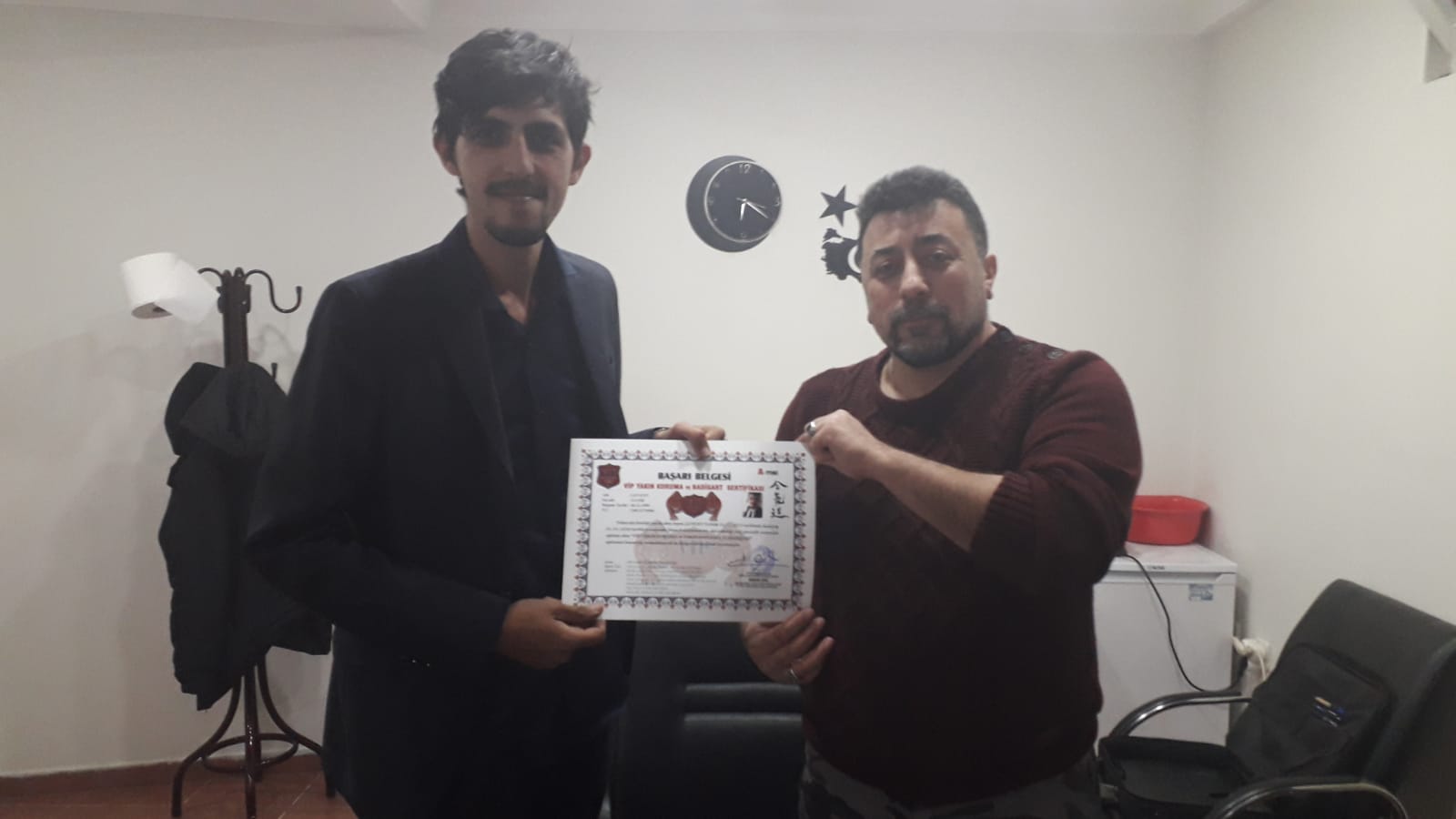 VIP YAKIN KORUMA SERTİFİKA TÖRENİ.